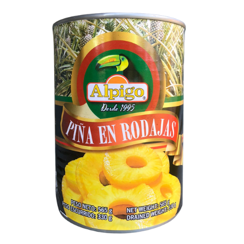 Rodajas de piña en conserva 800g